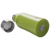 photo B Bottles Twin - Lime Green - 350 ml - Double wall thermal bottle in 18/10 stainless steel 2